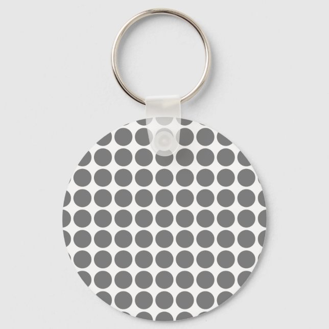 Mini Polka Dots Schlüsselanhänger (Vorderseite)