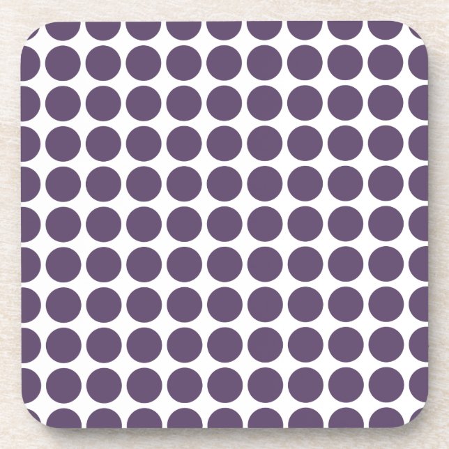 Mini Polka Dots Untersetzer (Vorderseite)