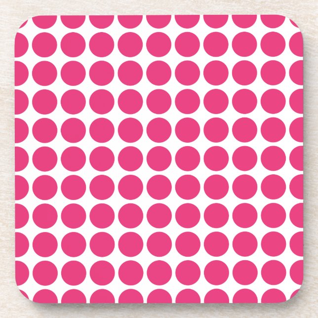 Mini Polka Dots Untersetzer (Vorderseite)