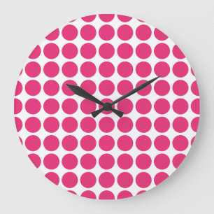 Mini Polka Dots Wall Clock Große Wanduhr
