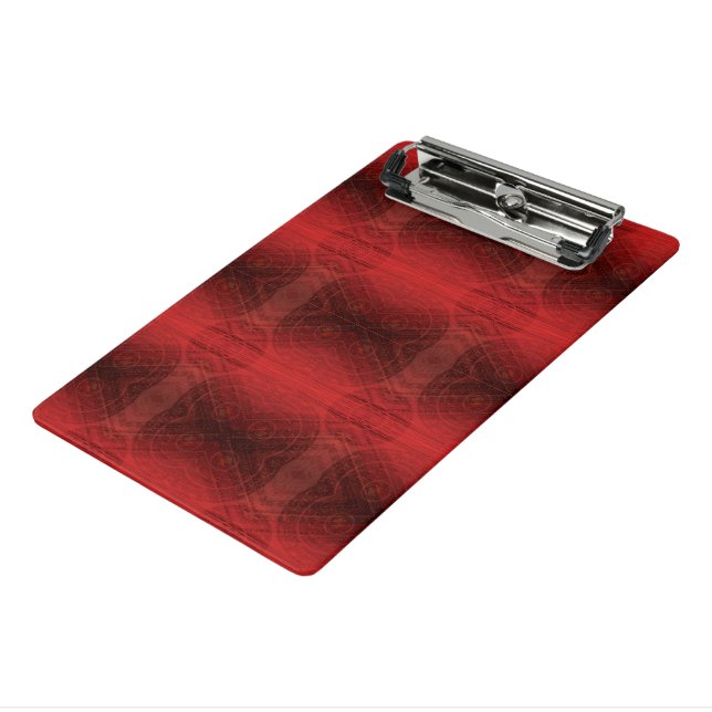 Mini Porte-bloc Acceptation | Médaillons de méditation rouge (Angle3)