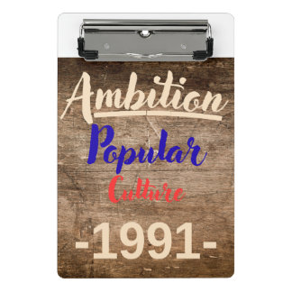 Mini Porte-bloc Ambition : Culture Populaire