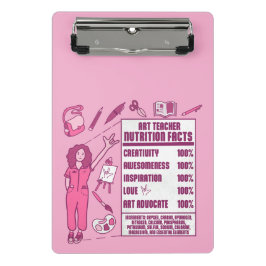 Mini Porte-bloc Appréciation pour les professeurs d'art - Cadeaux 