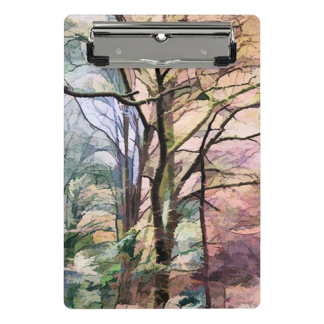 MINI PORTE-BLOC ARBRES D'AUTOMNE (Devant)