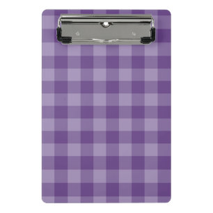 Mini Porte-bloc Arrière - plan checkered violet