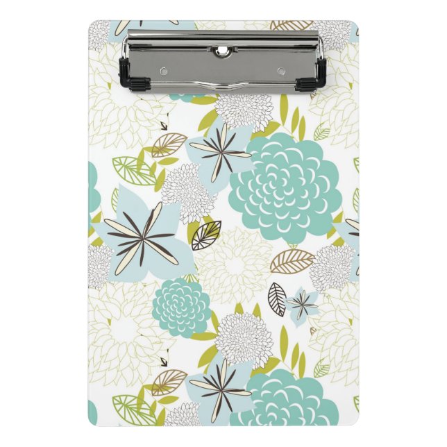 Mini Porte-bloc Arrière - plan floral 5 (Devant)