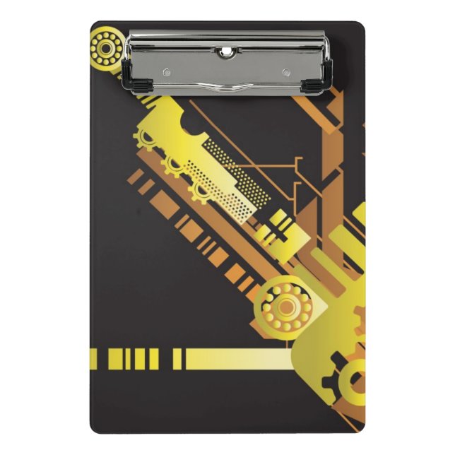 Mini Porte-bloc Arrière - plan tramé technique 5 (Devant)