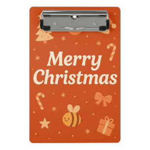 Mini Porte-bloc Art de Noël esthétique et chaleureux – Icônes fest