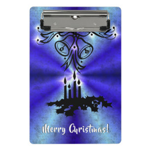 Mini Porte-bloc Avent, Artdeco de Noël sur Blue Green Rainbow