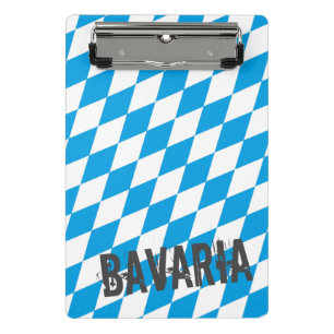 Mini Porte-bloc Bavière Allemagne Drapeau Diamant Design