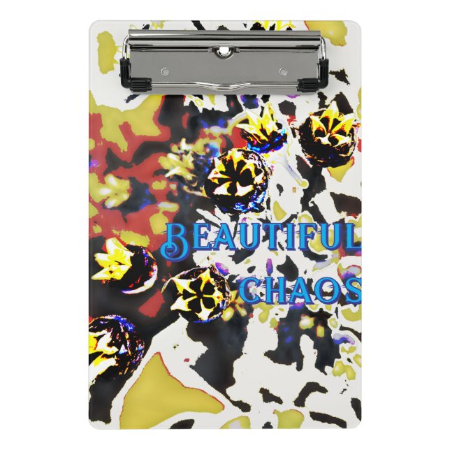 Mini Porte-bloc Beau chaos (Devant)