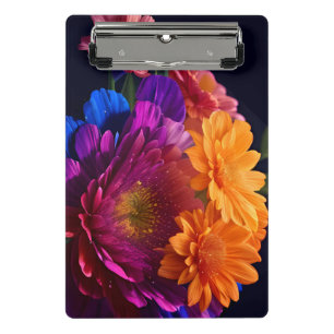 Mini Porte-bloc Beau Mélange Fleur Vibrant 2