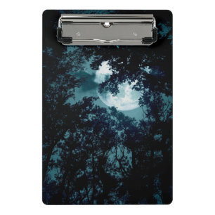 Mini Porte-bloc Belle Lune qui coule avec les arbres
