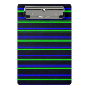 Mini Porte-bloc Bleu Noir Grandes Vertes
