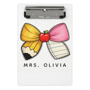 Mini Porte-bloc Cadeau personnalisé pour enseignant   Enseignant p