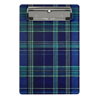 Mini Porte-bloc Cahier à carreaux tartan