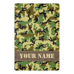 Mini Porte-bloc Camouflage des bois