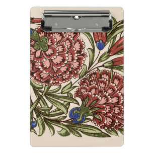 Mini Porte-bloc Carnation Carrelage Fleur Antique Art Rustique
