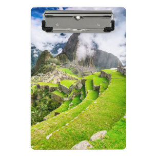 Mini Porte-bloc Carnet Spiral Machu Picchu, Cusco - Pérou