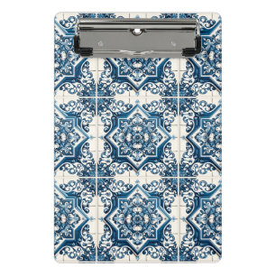 Mini Porte-bloc Carrelage méditerranéen, Portugais, Azulejo, Majol