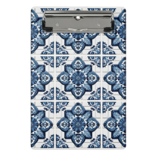 Mini Porte-bloc Carrelage méditerranéen, Portugais, Azulejo, Majol