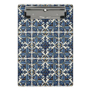 Mini Porte-bloc Carrelage méditerranéen, Portugais, Azulejo, Majol