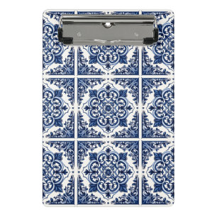 Mini Porte-bloc Carrelage méditerranéen, Portugais, Azulejo, Majol