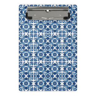 Mini Porte-bloc Carrelage méditerranéen, Portugais, Azulejo, Majol
