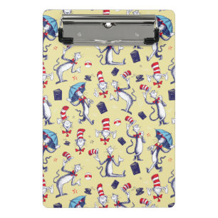 Mini Porte-bloc Chat Dans Le Casquette   Motif jaune