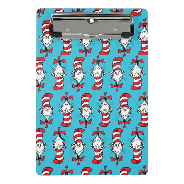 Mini Porte-bloc Chat Dans Le Motif Casquette (Devant)