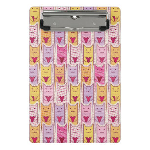 Mini Porte-bloc Chats mignons avec les coeurs affectueux