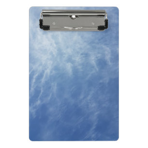 Mini Porte-bloc Ciel de ciel, de nuages, de bleu, de blanc, bleu