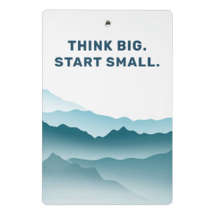 Mini Porte-bloc Citation Inspirationnelle Wavy Mountains