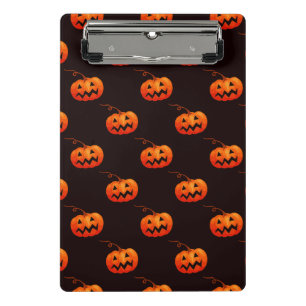 Mini Porte-bloc Citrouilles d'Halloween, Citrouilles Orange Farce 