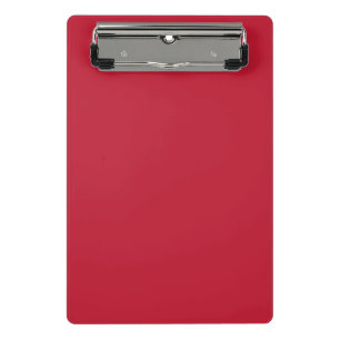 Mini Porte-bloc Classic solide Vrai rouge