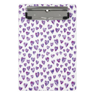 Mini Porte-bloc Coeur d'aquarelle très Peri
