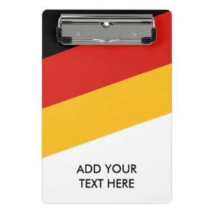 Mini Porte-bloc COULEURS DE DRAPEAU ALLEMANDE + vos idées