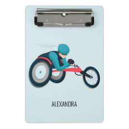 Mini Porte-bloc Course en fauteuil roulant