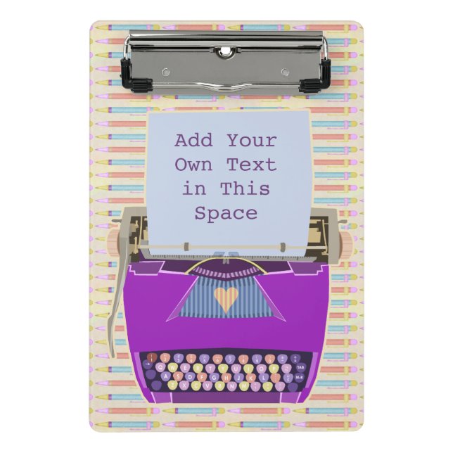 Mini Porte-bloc Coutume moderne de la rétro moitié du siècle (Devant)