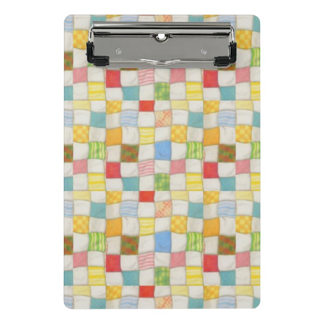 Mini Porte-bloc CRAZY QUILT Mini Porte - bloc (Devant)