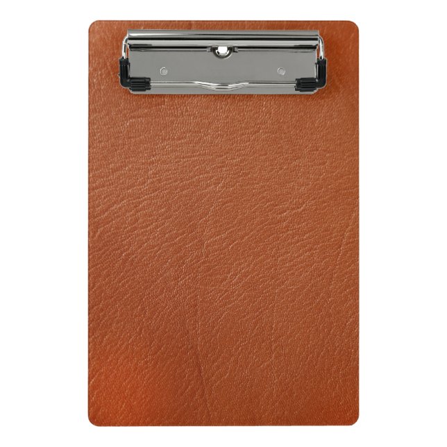 Mini Porte-bloc Cuir Brown (Devant)