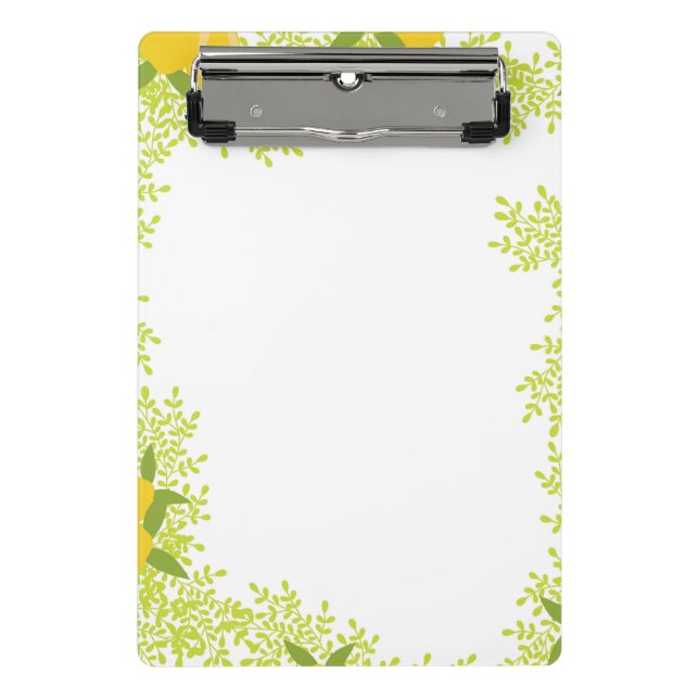 Mini Porte-bloc Cute & Functional Mini Lemon Design Clipboard (Devant)
