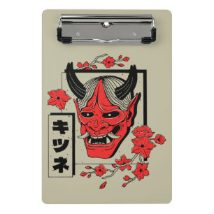 Mini Porte-bloc démon japonais