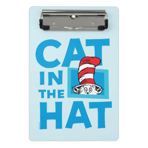 Mini Porte-bloc Dr Seuss   Chat dans le logo du Casquette