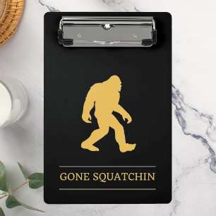 Mini Porte-bloc Drôle de Big Foot Parti en Squatchin Sasquatch
