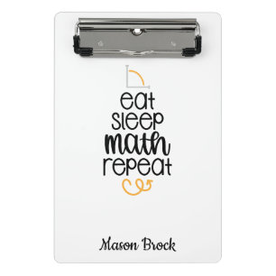 Mini Porte-bloc Drôle mathématique étudiant cadeau scolaire person