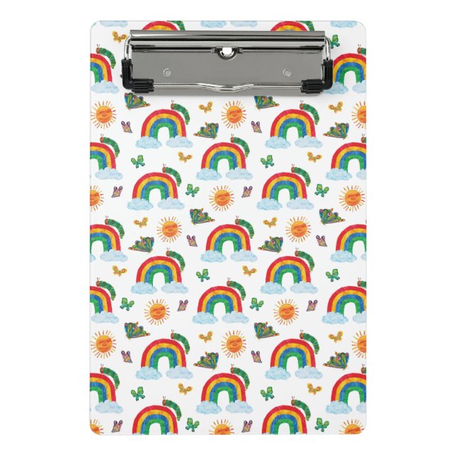 Mini Porte-bloc Eric Carle | Caterpillar to Rainbow Butfly (Devant)