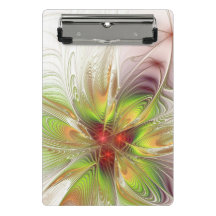Fleurs imaginaires fractales douces et tendres