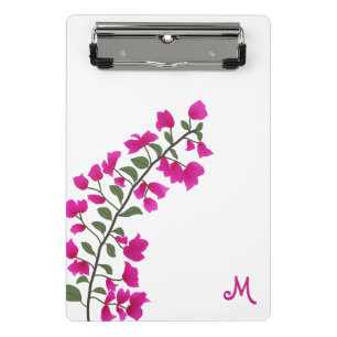 Mini Porte-bloc Fuchsia Bougainvillea rose Monogram Mini Porte - b