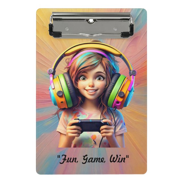 Mini Porte-bloc "Fun Game Adventure" (Devant)
